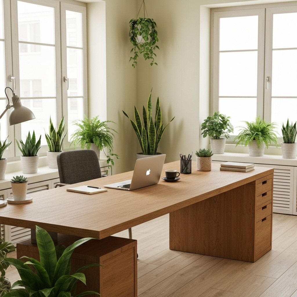 Elegant office workspace